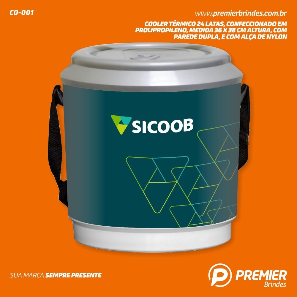 Cooler térmico 24 latas-CO-001