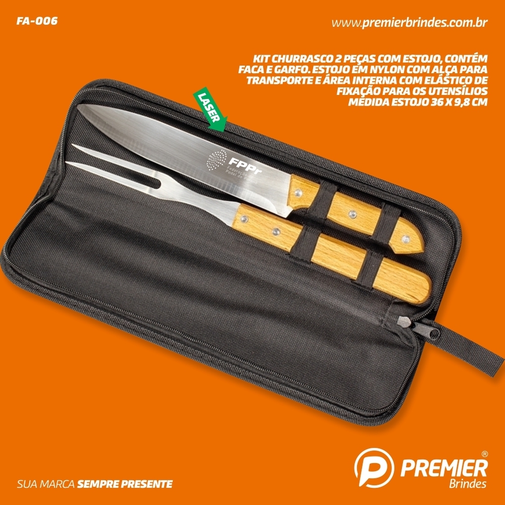 Kit Churrasco 2 Peças-FA-006