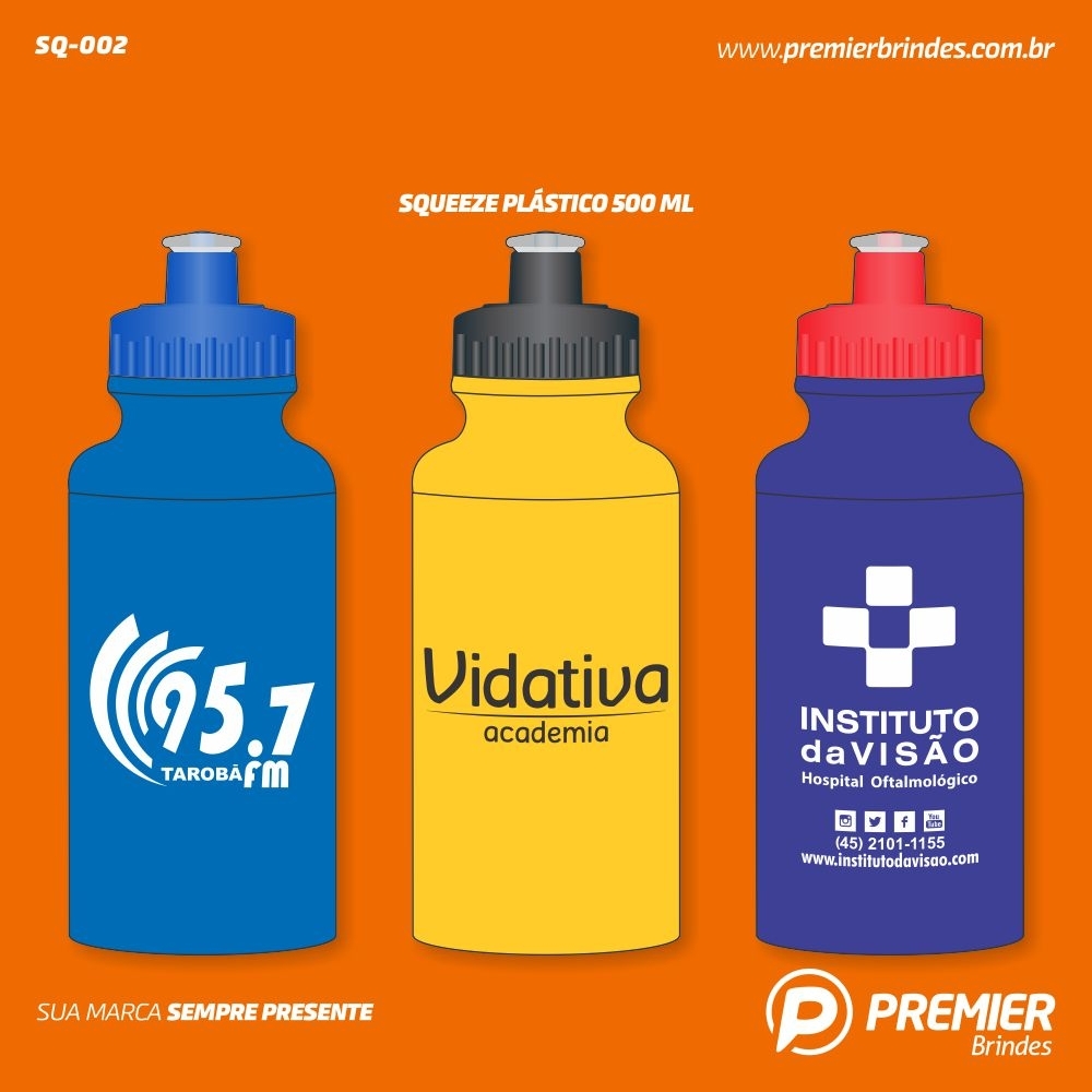 Squeeze Plástico 500 ml-113